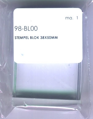 Acrylblock für Clearstamp Stempel 38 mm x 50 mm