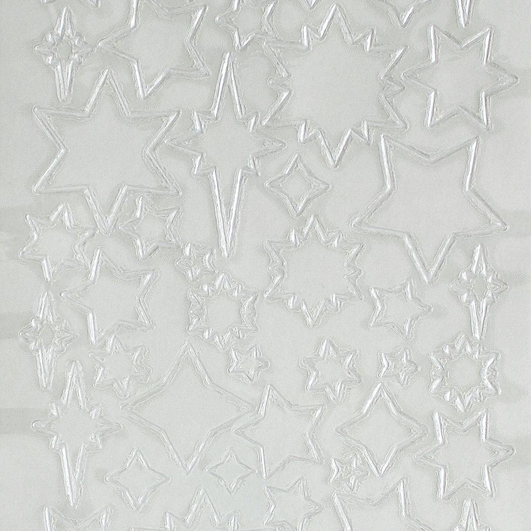 Sticker Sticky Shapes Nr.04 zweiseitig klebende div. Sterne
