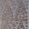Glitzer Glimmer Sticker Nr.7071 Silber / Gold Weihnachtsbaum Tannenbaum