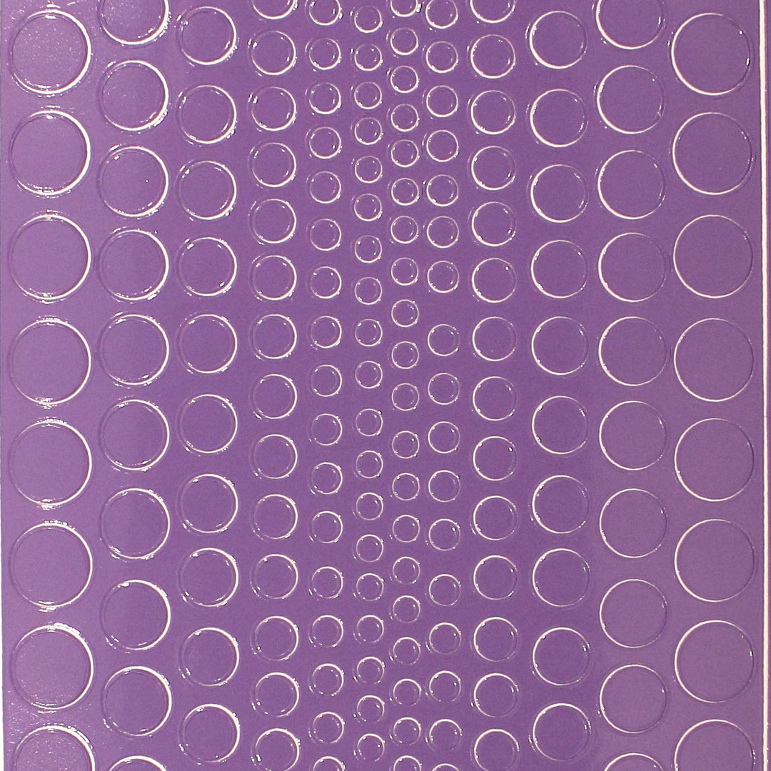 Sticker Nr.0429 Violett Punkte - Kugeln