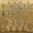 Sticker Nr.1651 Gold Kreuz - Ähre Religiöse Motive
