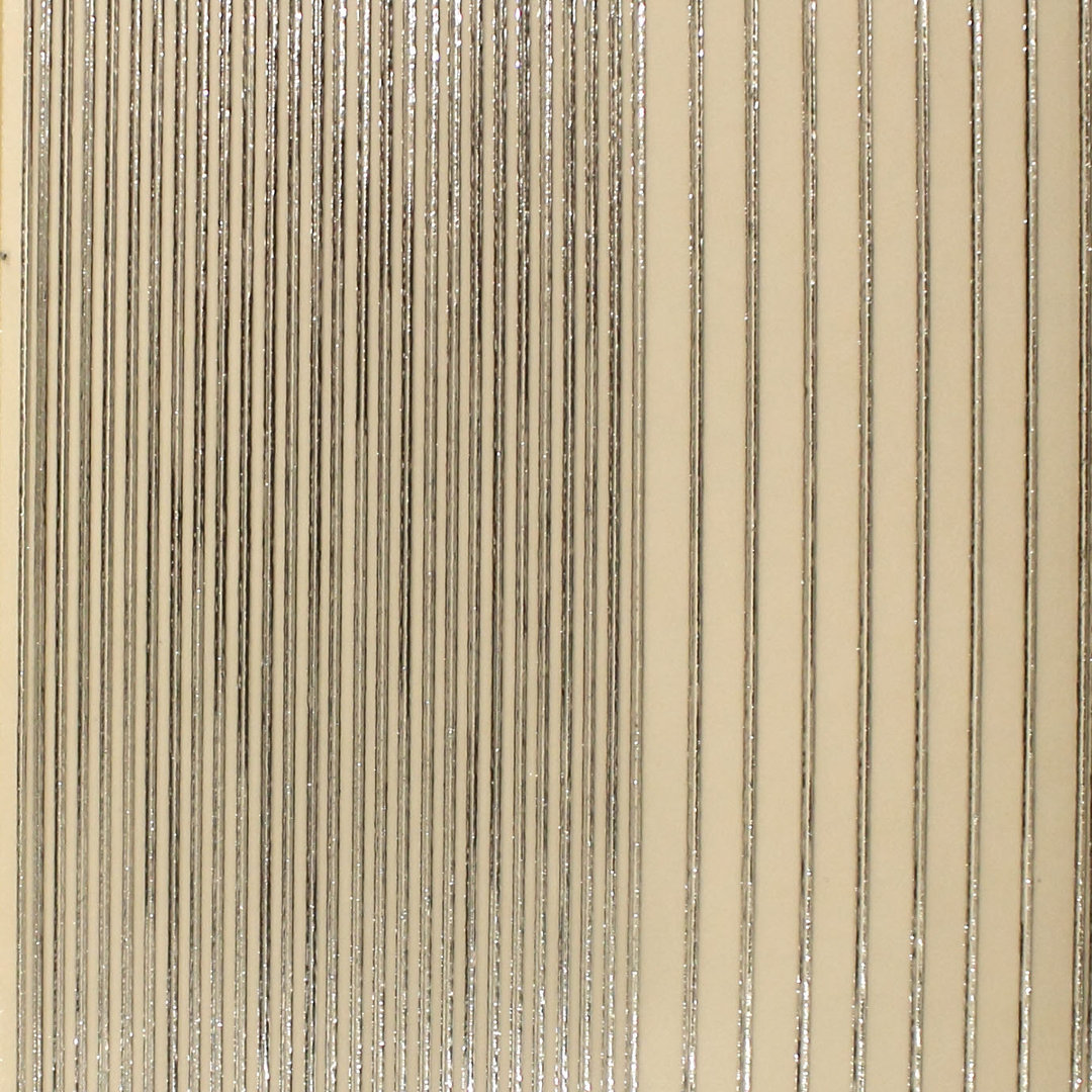 Sticker Nr.1799 Transparent Silber Linien schmal und breit
