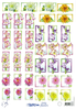 3D Schneidebogen Nr.0489 SHAKE IT / kleine Blumen Marken Blütenmotive