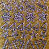 Glitzer Glimmer Sticker Nr.7070 Gold / Silber Weihnachten Ornamente