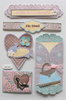 Embellishment Nr.1003A Kartenschmuck 3D Sticker