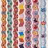 Glitter Ribbon Sticker Nr.400C selbstklebend Bordüre Borten Textilband