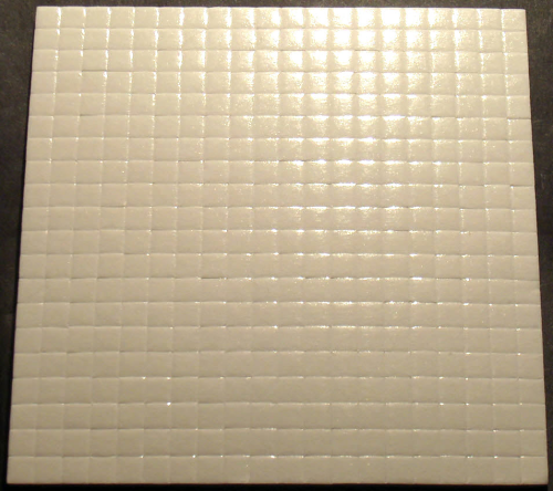 3D - Foam Pads 5 x 5 mm weiss, 3 mm doppelseitig klebend Nr.003