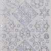 Glitzer Glimmer Sticker Nr.7055 Silber transparent Eiskristalle MIX