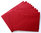 10 Briefumschläge ca.110mg² Hüllen Kuvert Karmin Rot Struktur C6