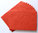 10 Briefumschläge ca.110mg² Hüllen Kuvert Orange Struktur C6