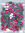 Strass - Glitzersteine Nr.3047 rosa / pink rechteck 6x8 mm