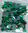 Strass - Glitzersteine Nr.3049 smaragd / grün rechteck 6x8 mm