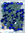 Strass - Glitzersteine Nr.3062 dunkelblau oval 6x8 mm