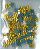 Strass - Glitzersteine Nr.3074 gelb blüten 8 mm