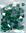 Strass - Glitzersteine Nr.3099 smaragd / grün herzen 7x7 mm