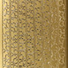 Sticker Nr.1268 Gold Herz - Bordüre Borten