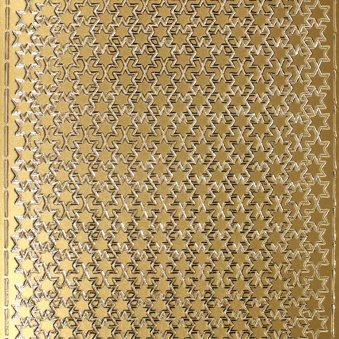 Sticker Nr.0057 Gold klein & einzeln Stern Sternchen