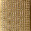 Sticker Nr.1911 Gold Fantasie Schmuckbordüre &amp; Dekolinien