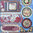 Geprägte Sticker Nr.156 Weihnachtsdeko Winter Labels Etikett Glitter - REDDY -