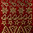 Glitzer Glimmer Sticker Nr.7070 Rot / Gold Weihnachten Ornamente