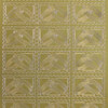 Sticker Nr.0908 Gold Briefmarke - Ringe - Trauringe - Eheringe