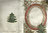 TBZ Pergament Transparent Karte genutet Nr.3037 geprägt Weihnachten
