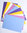 10 Bastel Karton A5 Nr.100 - 5 Farben 180g/m²