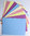 10 Bastel Karton A5 Nr.204 - 5 Farben Pastell 225g/m²
