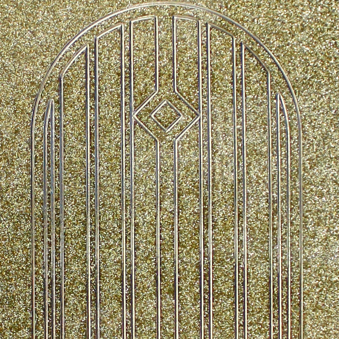 Diamant Glitzer Glimmer Sticker Nr.2478 Gold - Gold Türen Tore