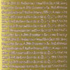 Sticker Nr.0443 Gold Texte Rubin- Silber - Goldhochzeit & weitere Anläße