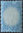 TBZ Kartenaufleger Nr.6029 Pergament Transparent Blau metallic Folien Verzierung