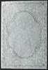 TBZ Kartenaufleger Nr.6044 Pergament Transparent Silberfolien Verzierung