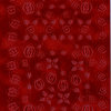 Sticker Nr.1182 Samtrot Rosen Blüten Bordüre Ecken