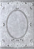 TBZ Kartenaufleger Nr.6059 Pergament Transparent Silberfolien Verzierung