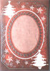 TBZ Kartenaufleger Nr.6071 Pergament Transparent Silberfolien Verzierung