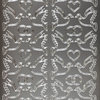 Sticker Nr.0130 Silber Hochzeit Motive Tauben - Herz - Ringe
