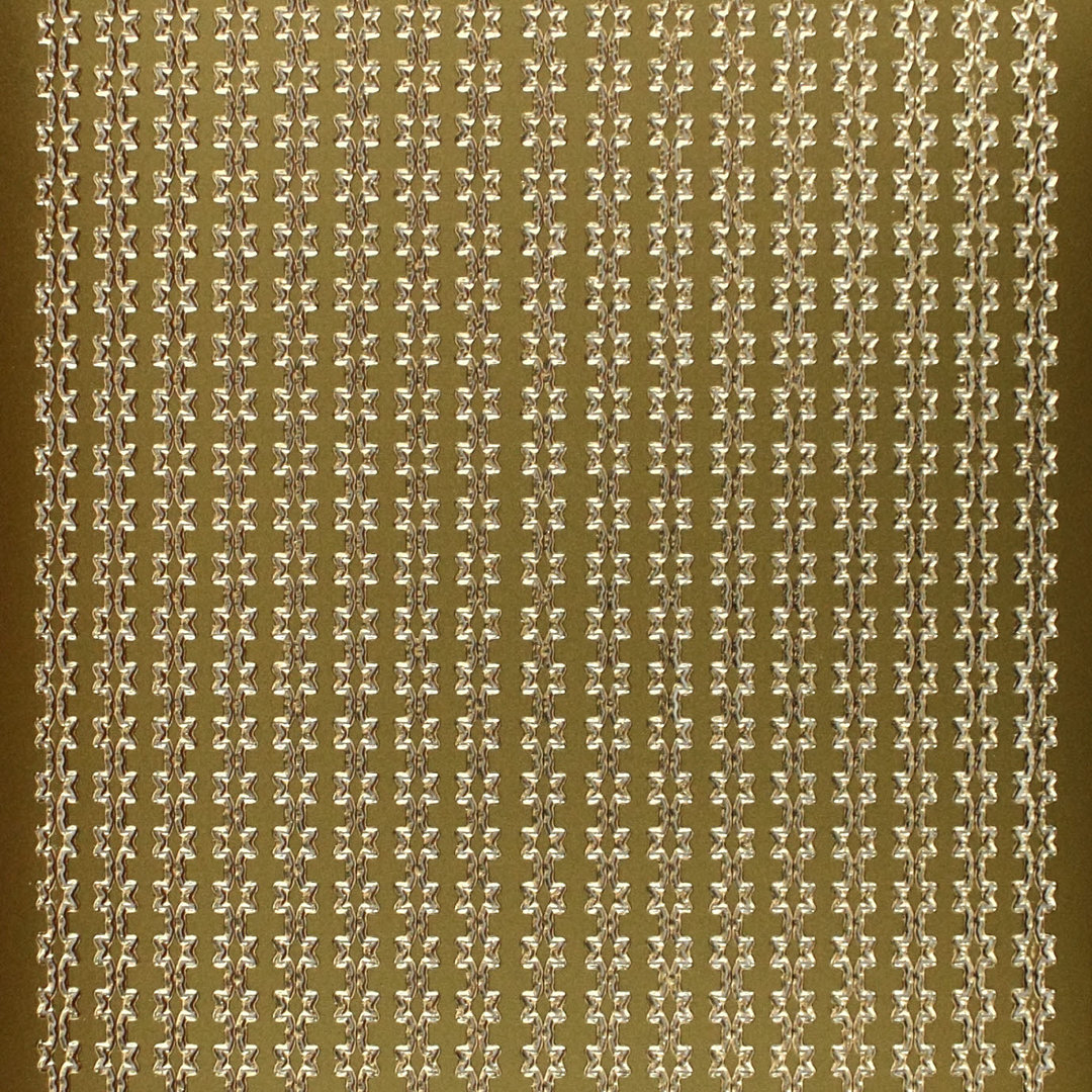 Sticker Nr.0972 Gold Sternbordüre Borte