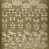 Sticker Nr.1022 Gold Motive kleine Ornamente